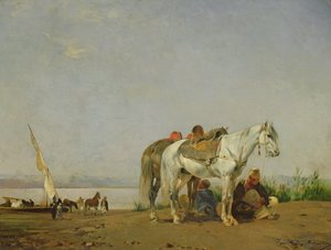 Nil kıyısında, 1871